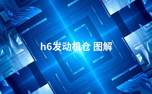 h6发动机仓 图解